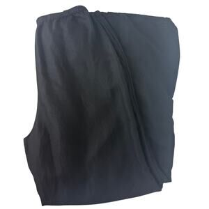 Arket Womens Wide Leg Drawstring Pockets Casual Beachy Resort Black Pants EU 34